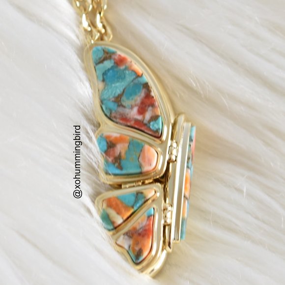 Kendra Scott | Ember Butterfly Statement Necklace - Picture 6 of 15